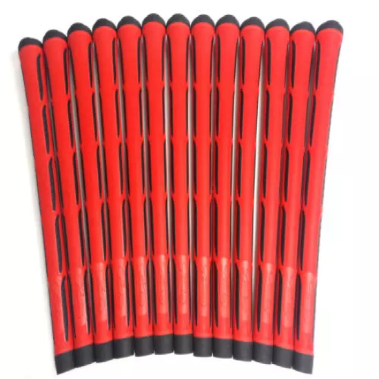  13 Red Lamkin Dual Density Torsion Control prototype Golf Grips w reminder STD