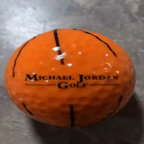 Rare Vintage 90's Michael Jordan #23 Orange Basketball Golf Ball Brand New!