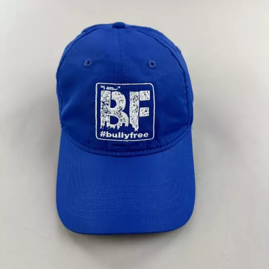 Bully Free Hat Cap Men BF Logo Anti-bullying Poly Outdoor Retro Casual Dad Blue