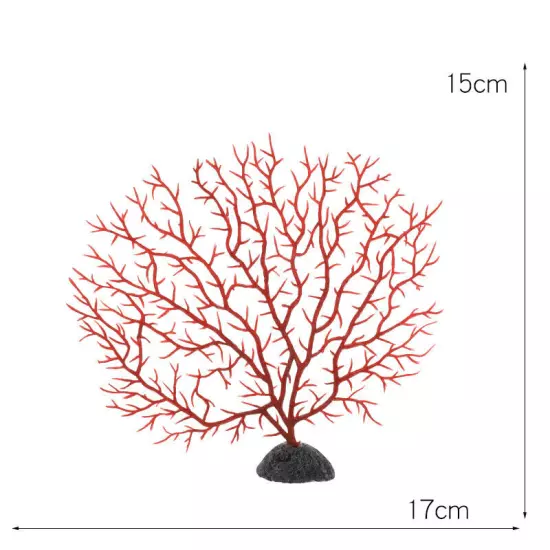 Tree Shape Resin Coral Aquarium Decoration Fishing Fish Tank LandscapingB~qkSUR