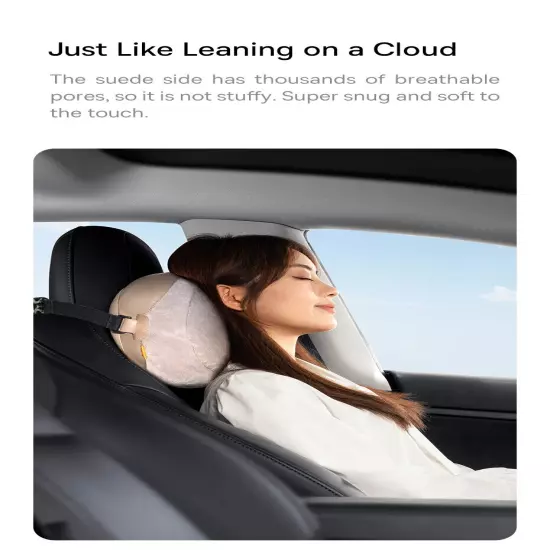 Car Headrest Pillow Car Driving Neck Pillow Headrest Cushion Rest Accessories