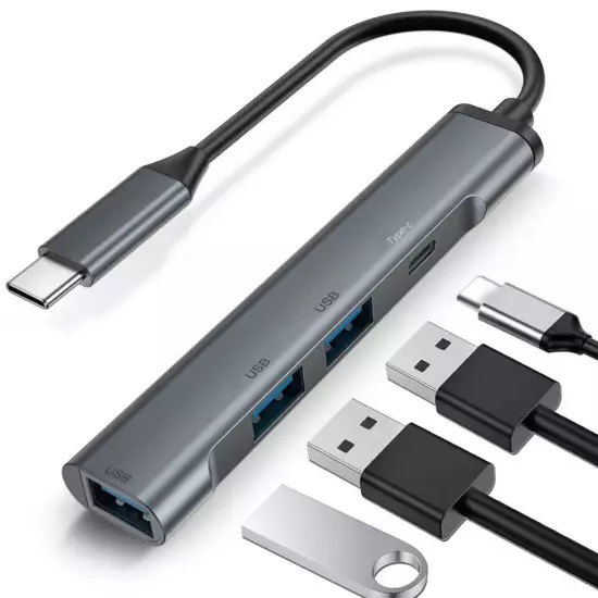 For Samsung Galaxy Z Fold6 - 4-in-1 Hub PD USB-C Adapter TYPE-C Charger Port USB