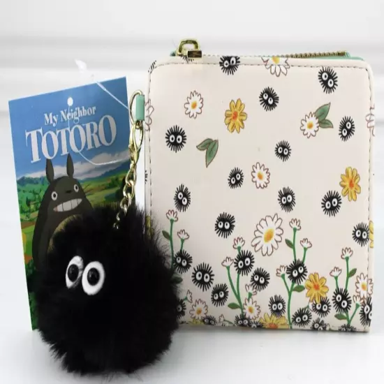 Her Universe Studio Ghibli My Neighbor Totoro Soot Sprites Charm Mini Wallet New