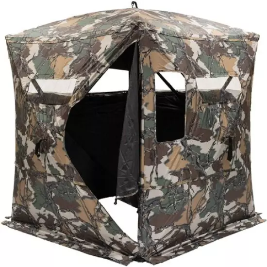 Hunting Ground Blind Turkey Hunter Cover Deer 3 Man Hunt Predator Deception 58"