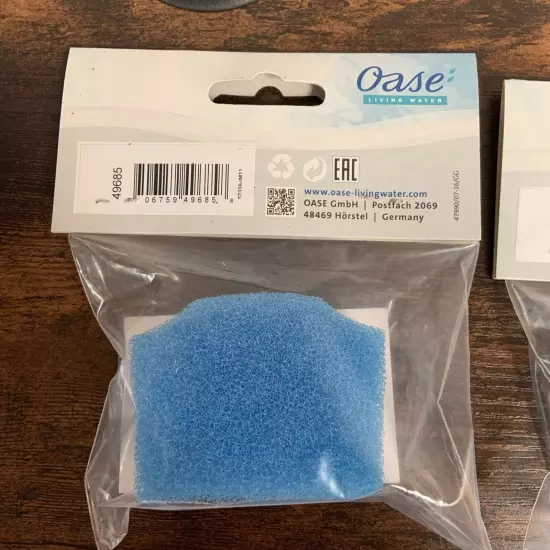 Oase Filter Foam for the BioPlus 30 ppi Living Water 49685 Lot Of 6 Germany