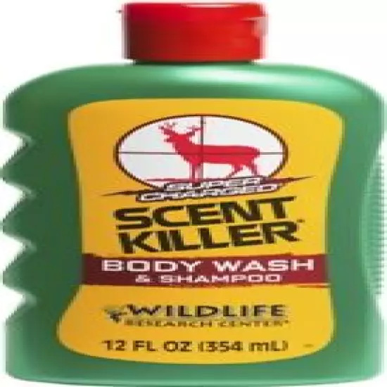 NEW! Wildlife Research Scent Killer Shampoo and Body Wash 12 oz. 540-12