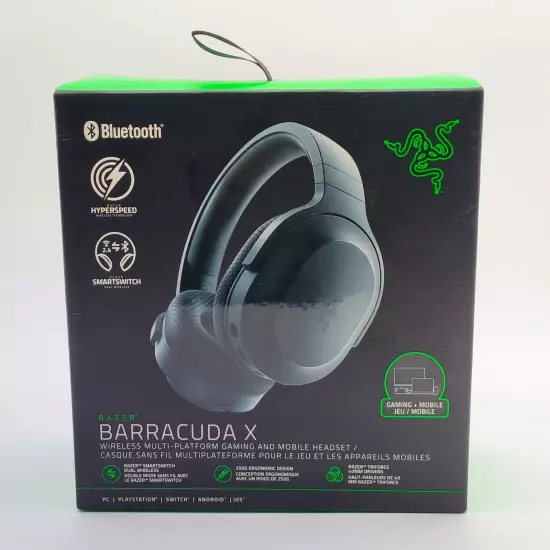 New Razer Barracuda X Black RZ04-0443 Multi-Platform