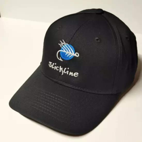 SLICKLINE Logo Embroidered Twill Fishing Dad Hat Ball Cap Baseball Hat 4 COLORS