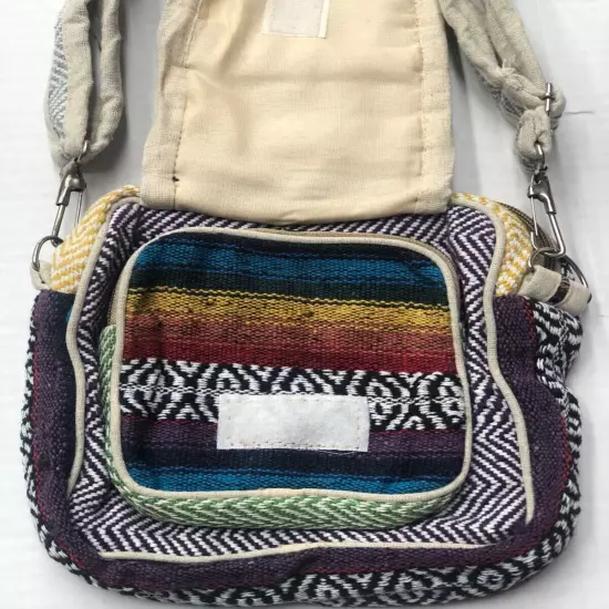 Artisan Himalayan multicolor Boho Hippie Shoulder Bag Crossbody Messenger #8