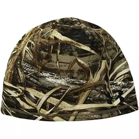 Under Armour UA Realtree Max-5 Hunting Camo Ski Cap Beanie Hat Fleece 1359840