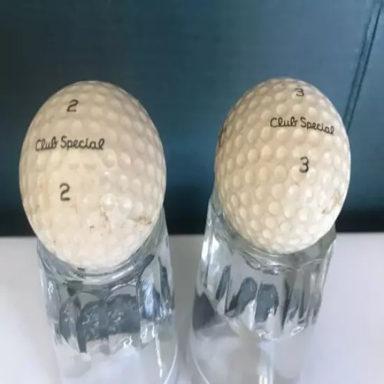 2 VINTAGE ACUSHNET TITLEIST CLUB SPECIAL GOLF BALL #2 & #3 RARE COLLECTIBLE