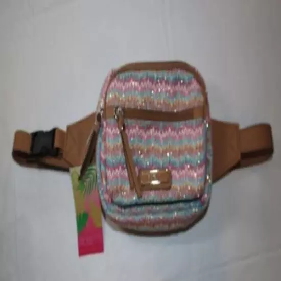 Rosetti Korey Belt Bag Carousel Multi adjustable hip bag fanny pack travel NWT