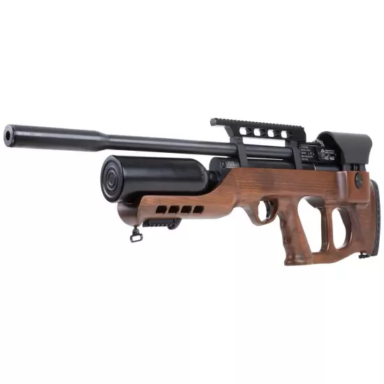 Hatsan AirMax PCP QE Bullpup PCP Side-lever Hardwood Stock . 177 Cal Air Rifle