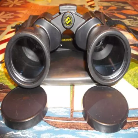 Bushnell PowerView 13-1056 Binoculars, W.A. birding/sports with mini-pair opera