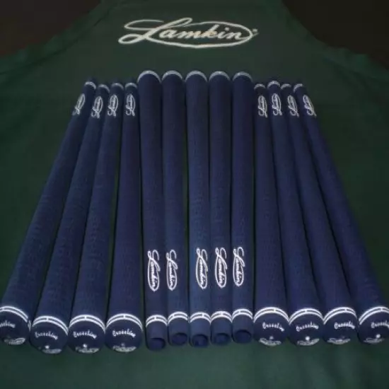 1 NEW Lamkin CROSSLINE Golf Grip - Classic Logo - BLUE 