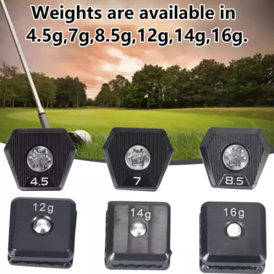 Golf Sliding Weight Fit TaylorMade Stealth Plus Driver 4.5/7/8.5g/12g/14g/16g