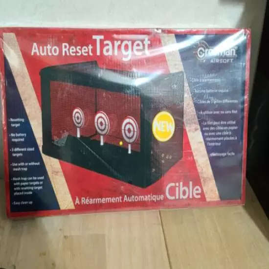 Crosman Indoor Outdoor Auto Reset AirSoftt Gun Trap Targets