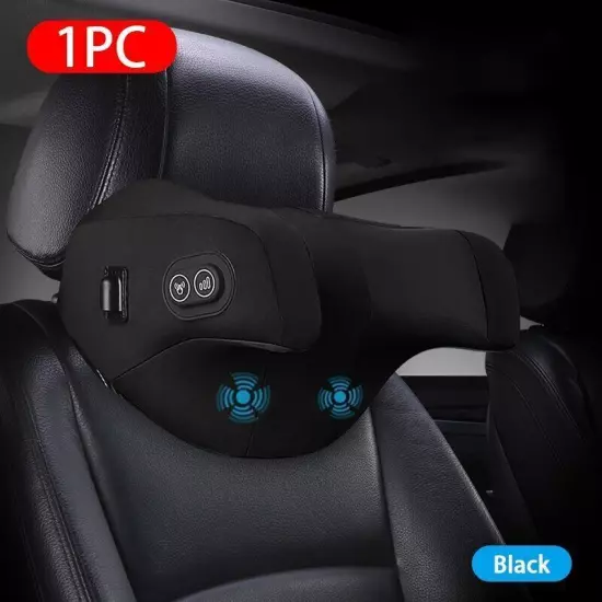 Car Massage Pillow Back and Neck Massager Car Headrest/Lumbar Pillow Neck Suppor