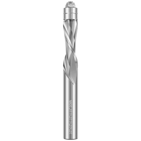 Downcut Spiral Flush Trim Router Bit Solid Carbide Flush Trim End Mill Bit φ