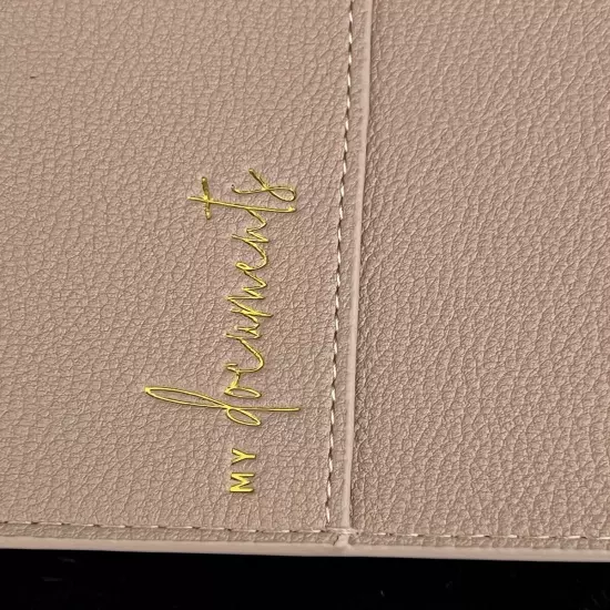 Katie Loxton Pink Leather Passport & Documents & Luggage Tag NEW 9"x 5"