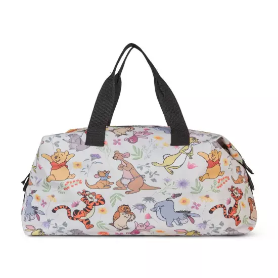 Winnie The Pooh & Friends Duffel Bag Travel Carry-On Weekender Disney