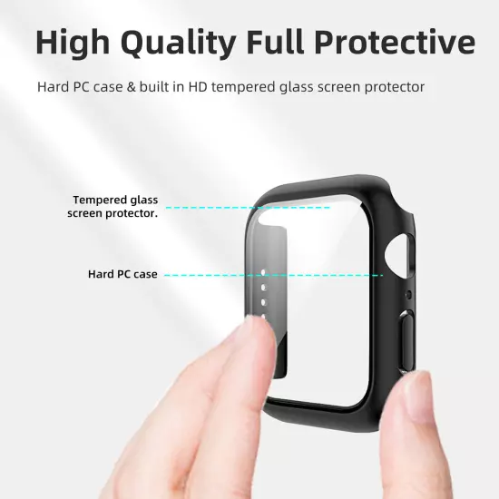 Case Cover Protector For Apple Watch Ultra 2 9/8/7/6/5/4/SE 49/45/44/42/41/40mm