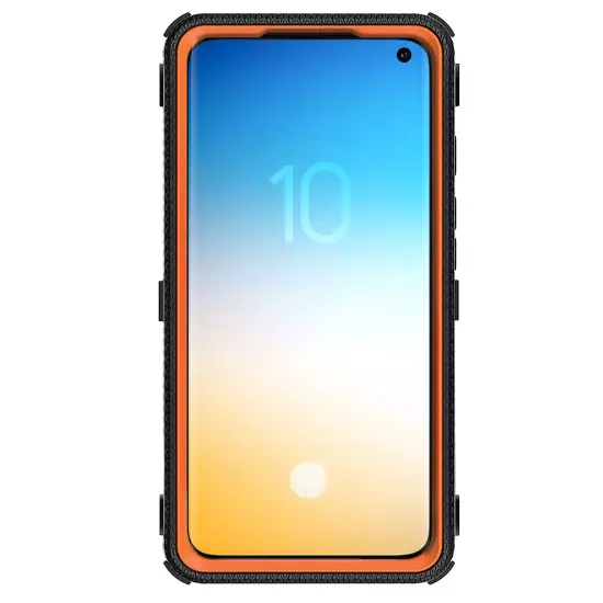 Orange For Samsung Galaxy S10/S10+/S10e Shockproof Bumper Case Cover Accessories