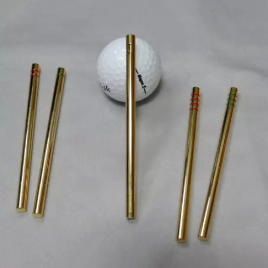 Jacobean Golf Owner Metal Pole Game Stick 5 Piece One Set