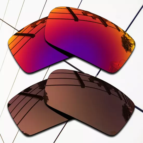 TRUE Polarized Replacement Lenses for-Oakley Gascan Frame OO9014 Multi-Colors