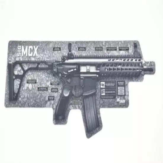 SIG SAUER SIG MCX ARMORERS BENCH MAT/CLEANING MAT SIG MCX RIFLE LARGE MAT RARE