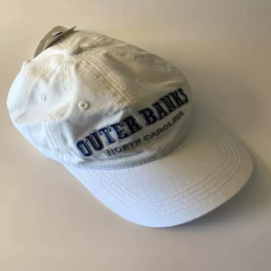 NWT Outer Banks White and Blue Baseball Cap