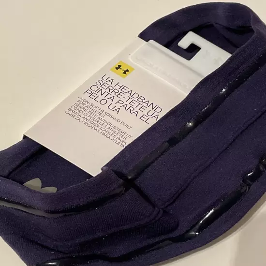 UNDER ARMOUR Blue Non Slip Headband Built for Athletes