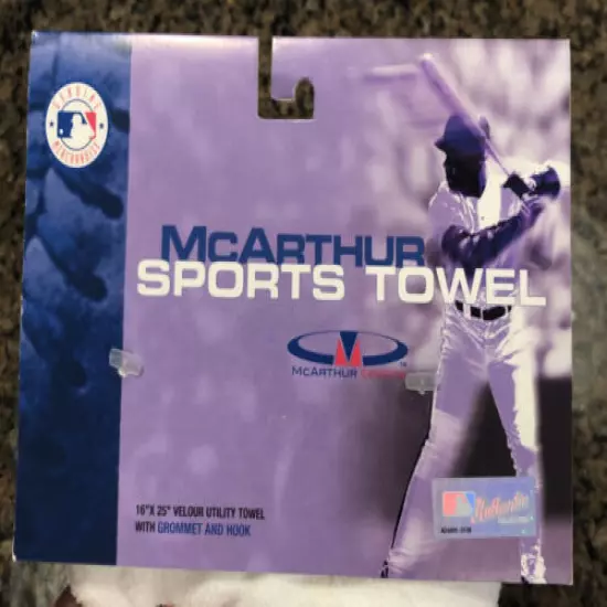 New! MLB Milwaukee Brewers Golf Sport Towel w/ Grommet & Hook McArthur Sports