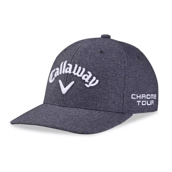 New 2024 Callaway Ai Smoke Tour Authentic Pro Performance Hat Charcoal Gray