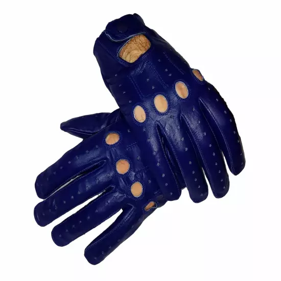 Genuine Leather Driving Gloves 