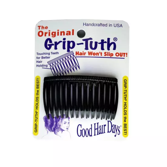 The Original Grip-Tuth® Good Hair Days Tuck Side Combs Made in USA Mix&Match