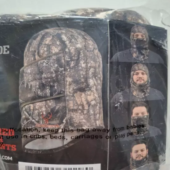 Huntworth Face mask Balaclava 4 n 1 Camo Renegade Cap Head Cover Realtree Timber