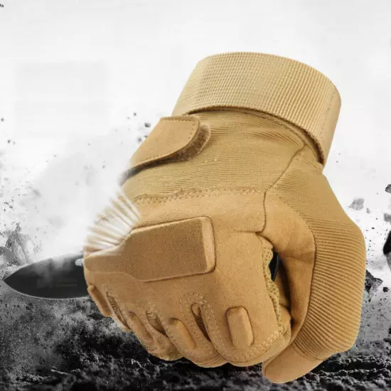 Tactical Gloves Tough Outdoor Military Combat Gloves Full Finger Cycling Gloves