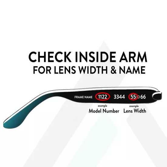 APEX Replacement Lenses for Ray-Ban RB3298 57mm Sunglasses