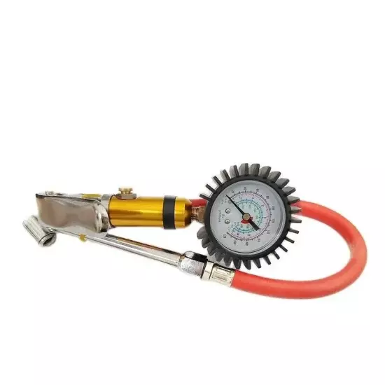 Tire Pressure Gauge, Heavy Duty Tire Inflator High Precision Tire Pressure Gun