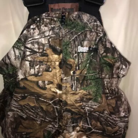 REALTREE Deer Camp Youth Deer Camp Insulated Bib Youth Size Medium