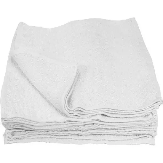 New Bar Mop Restaurant Cleaning Towels Wiper Bar Rags Cotton Towels (Pack of 24)