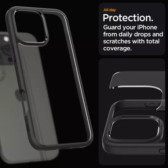 Spigen [Ultra Hybrid] Phone Case for iPhone 16 Pro Max / 16 Pro / 16 Plus / 16