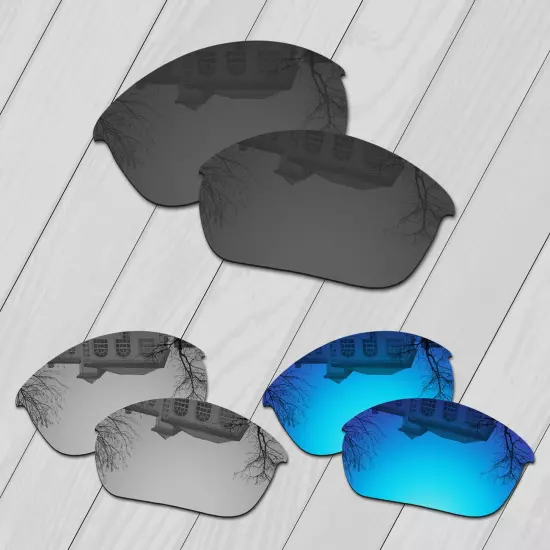 POLARIZED Replacement Lot Lenses For-Oakley Half Jacket 2.0 OO9144 Anti-Scratch