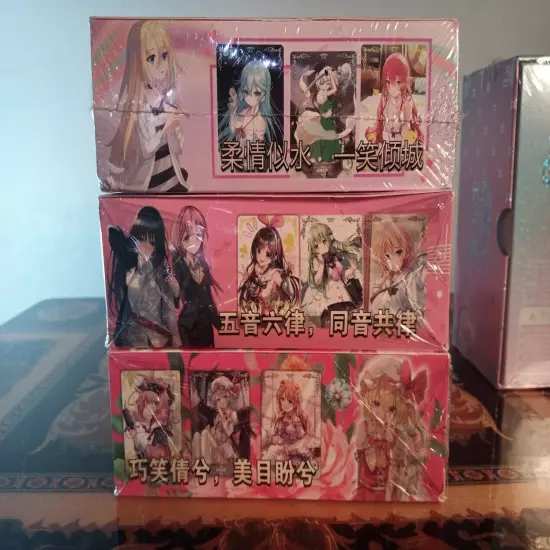 Goddess Story Secret Garden Goddess & Beauty NS Anime Waifu Doujin Cards TCG Box