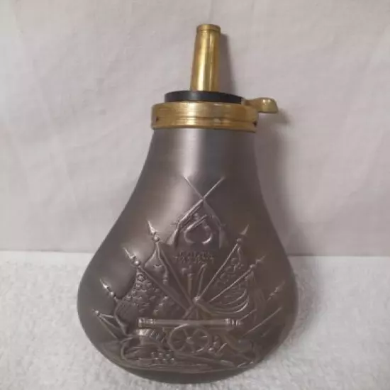 Colts Patent Embossed Powder Flask