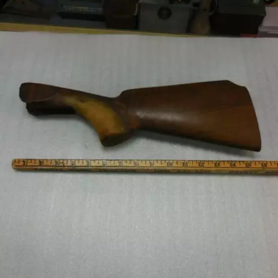 Wooden Gun Stock #8 been repaired 