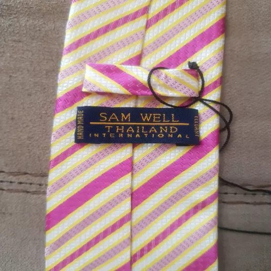 Sam Well Thailand International Men's Tie Business Church Professional Work Wear