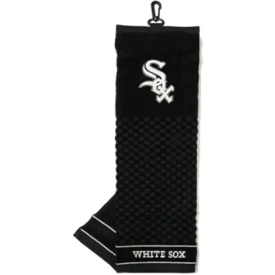 MLB Embroidered Tri-fold Towel - Chicago White Sox Golf 