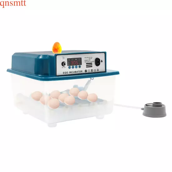 16-Eggs Digital Incubator Automatic Bird Egg Incubator Hatching Brooding Machine